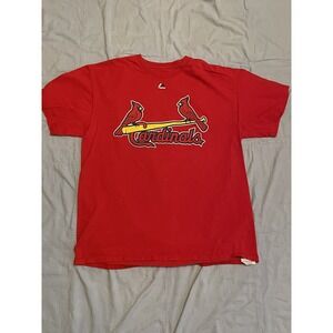Men's‎ St. Louis Cardinals T-Shirt Majestic Michael Wacha #52 Red Size XL